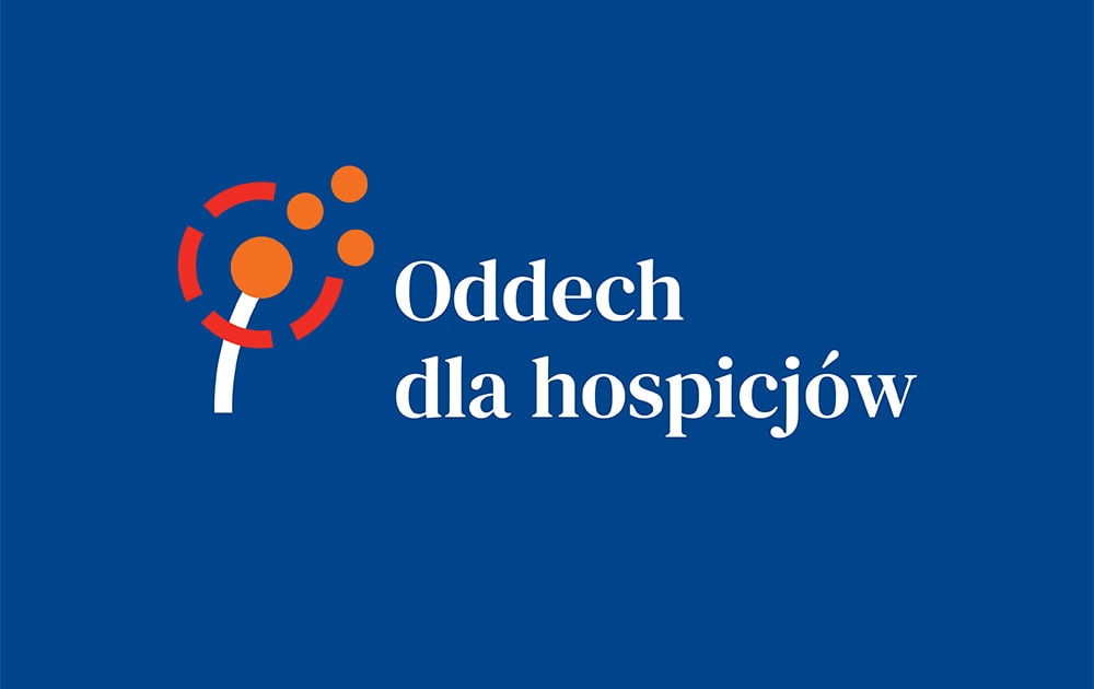 Plakat akcji Oddech dla Hospicjów